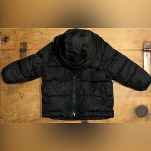 Children’s Old Navy Puffer Jacket Black Size 18/24 Months